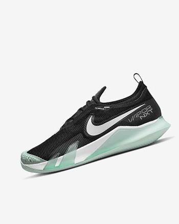 Nike Court React Vapor NXT Negros Verde Menta Blancos | MX 5549